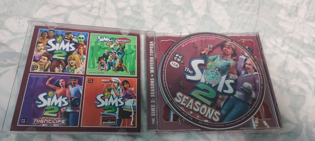 CD-бокс с игрой The Sims 2: Seasons - фото фото фото 3