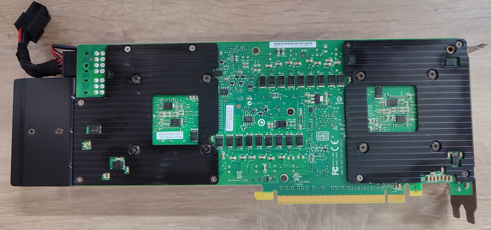 Серверна відеокарта Nvidia GRID K2 8192MB GDDR5 - б/у - фото фото фото 2