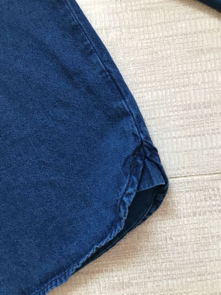 Стильная джинсовая рубашка, Asos Denim.  S ворот 37/38 - фото фото фото 6