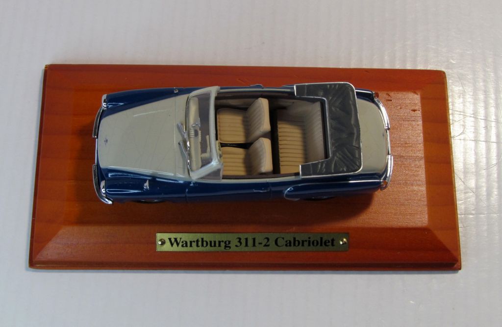 Wartburg 311-2 Cabriolet, Atlas. 1:43 бокс. - фото фото фото 5
