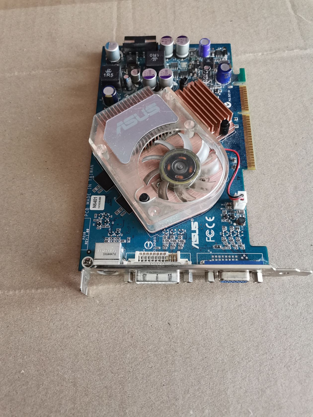 Видеокарта ASUS N6600GT/TD DDR3 128mb AGP 4X/8X - фото фото фото 0