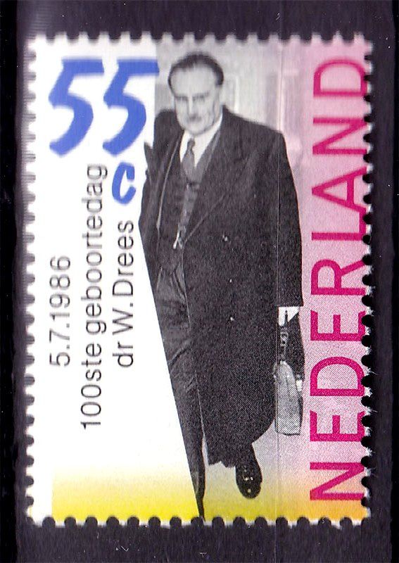 EU  Нидерланды  1986 г  MNH  - личности - фото фото фото 0