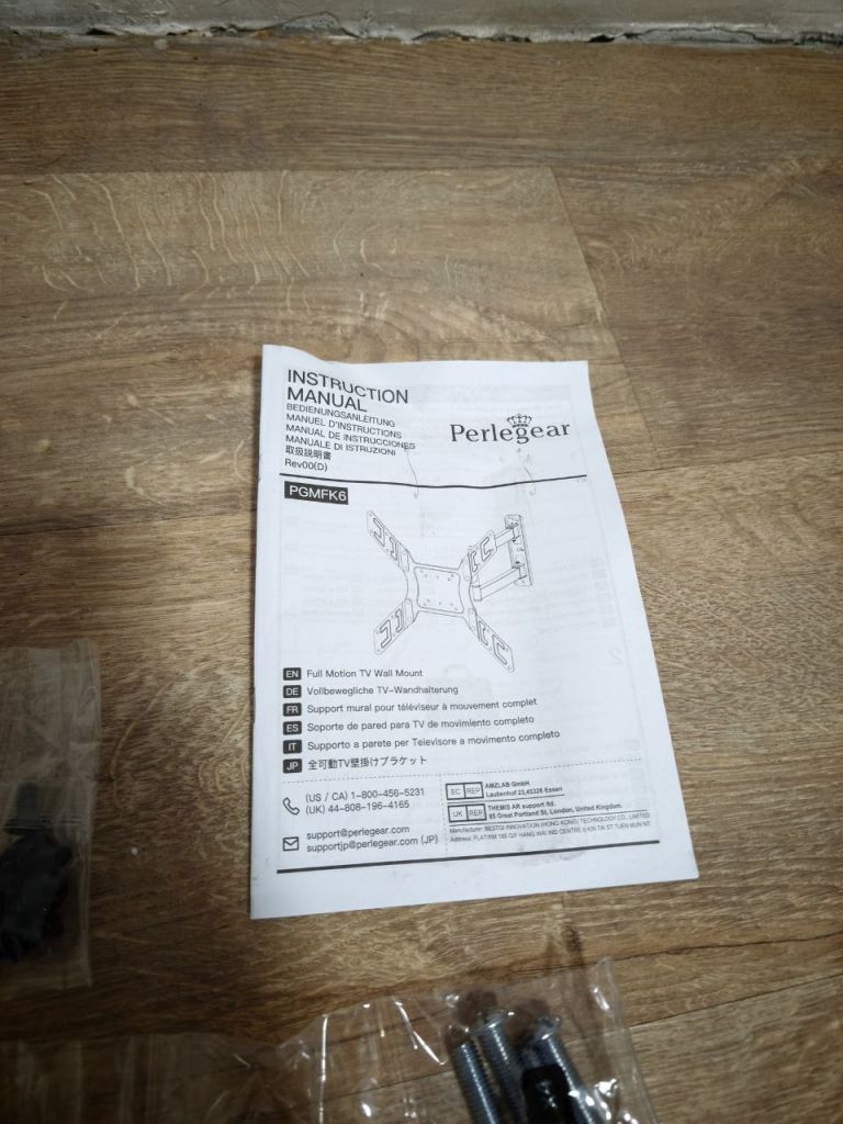 Настінний кронштейн Perlegear PGMFK6 для телевізора. - фото фото фото 5