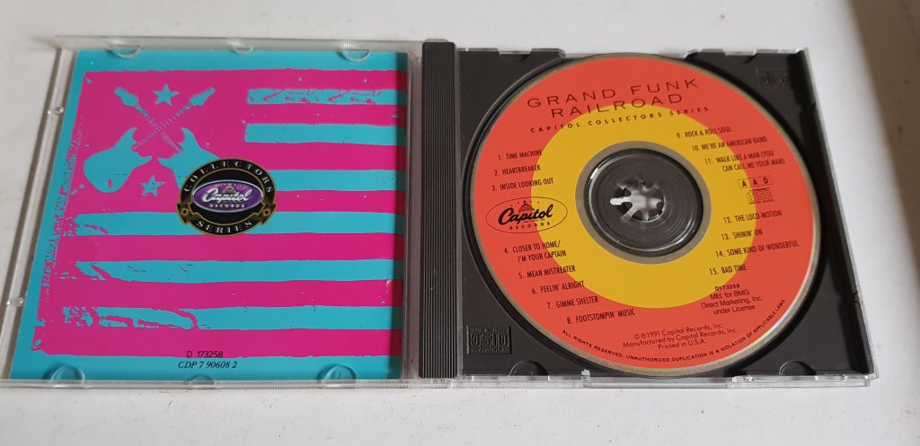 Grand Funk Railroad Capitol Collectors Series CD фірмовий - фото фото фото 2