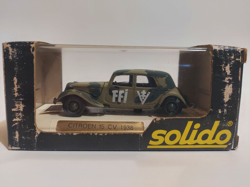 Solido 1:43 Citroen 15 CV  (1938) - фото фото фото 0