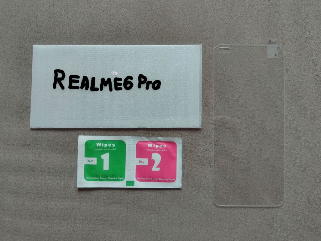 Закаленное стекло для Realme 6 Pro - фото фото фото 0