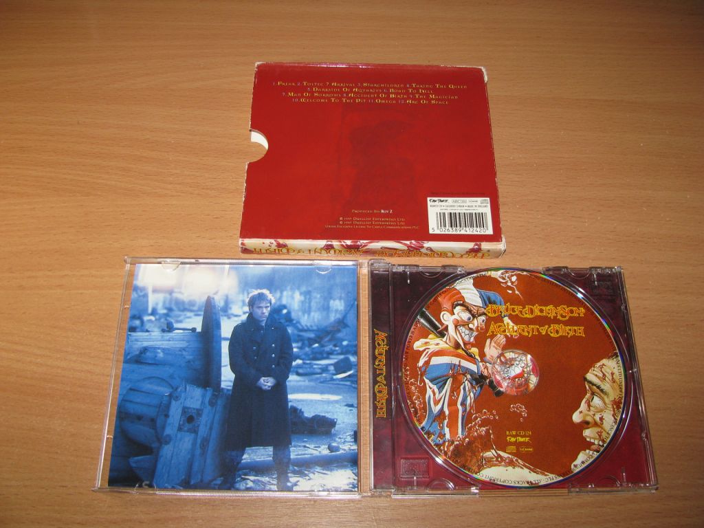 BRUCE DICKINSON - Accident Of Birth  (1997 Raw Power 1st press,UK) - фото фото фото 1