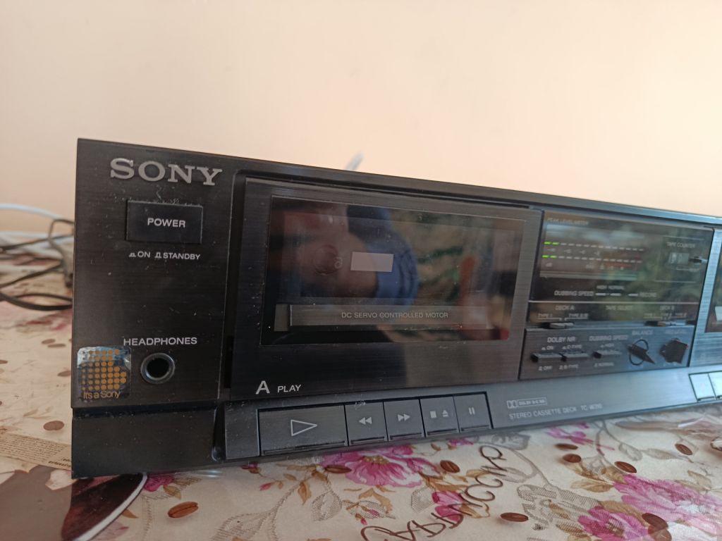 Касетна дека SONY TC-W310 - фото фото фото 1