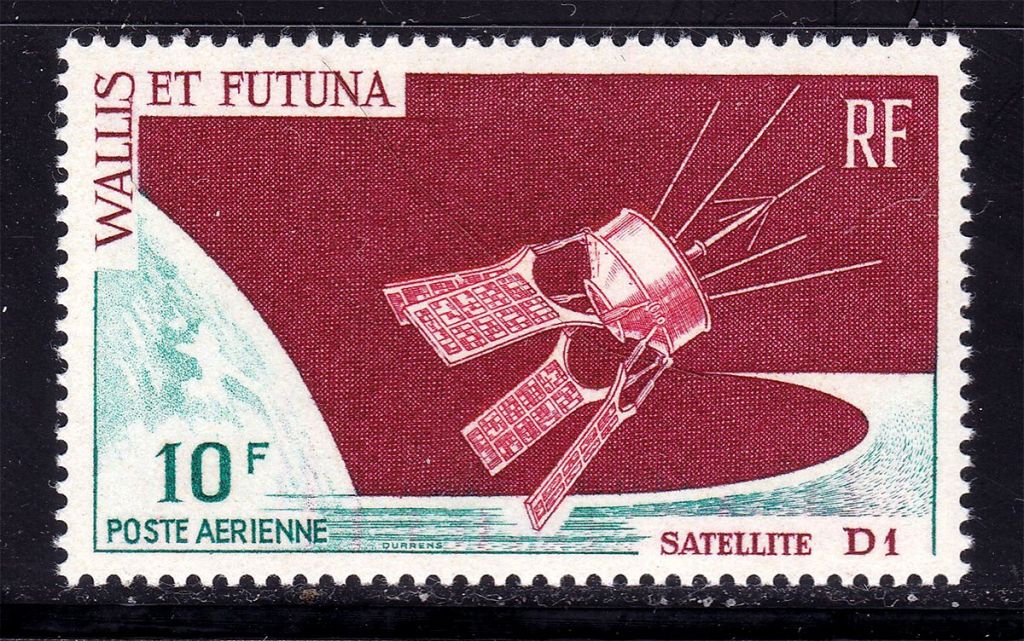 Космос . Уолис и Футуна / WF 1966 г  MNH - фото фото фото 0