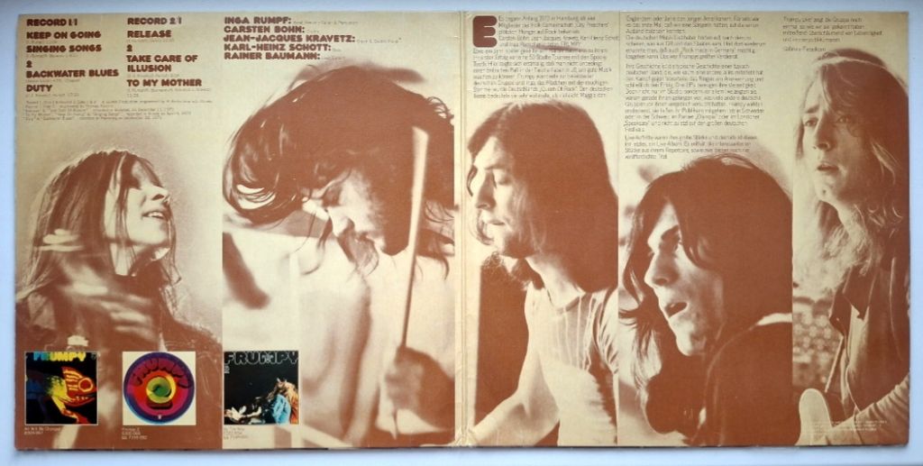 Frumpy - Live - 1973.  (2LP). 12. Vinyl. Пластинки. Germany. - фото фото фото 1