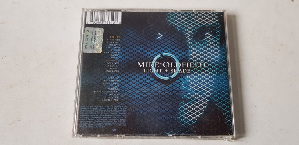 Mike Oldfield Light + Shade 2CD ліцензія - фото фото фото 1