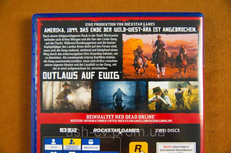 Диск Playstation 4 - Red Dead Redemption 2 - фото фото фото 2