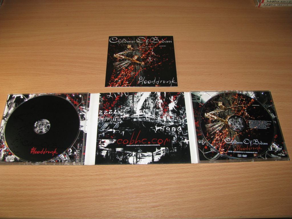 CHILDREN OF BODOM - Blooddrunk     (2008 Spinefarm CD/DVD,DIGI,1st press) - фото фото фото 2