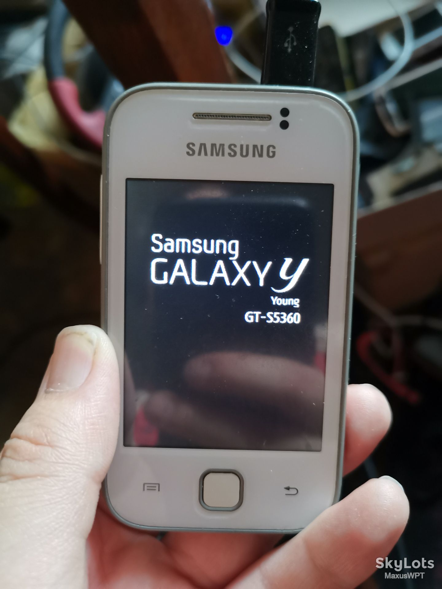 #1029 Sklad Samsung s5360 white - фото фото фото 2