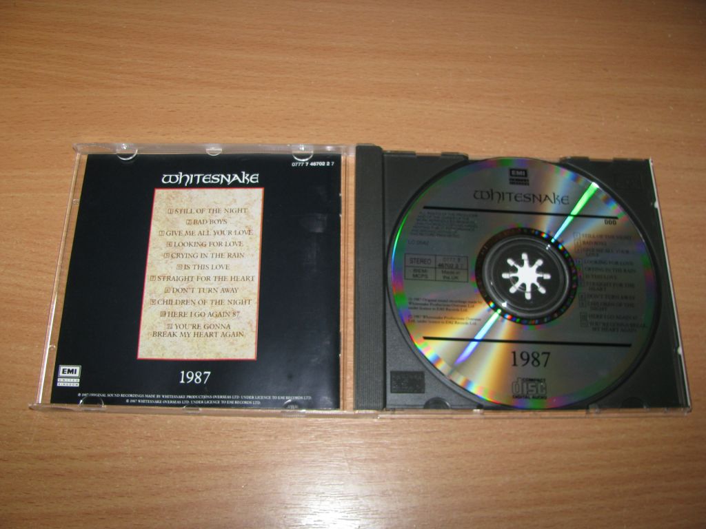 WHITESNAKE - Whitesnake   (1987 EMI UK) - фото фото фото 1
