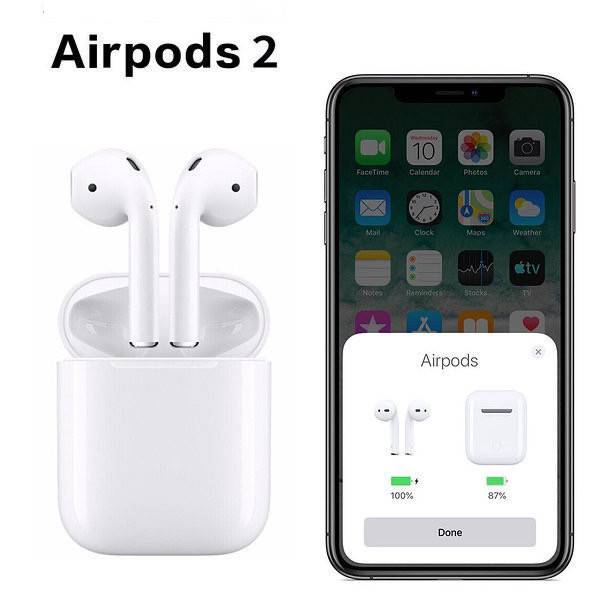 Наушники Apple АirPods 2 Original series Bluetooth + Чехол в Подарок - фото фото фото 5