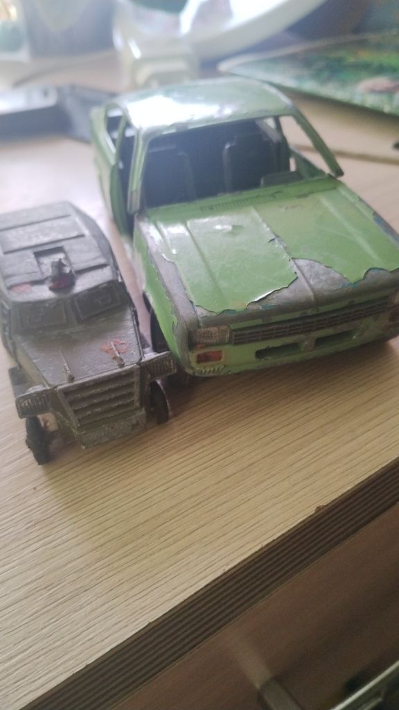 Opel kadett coupe scala 1/24 + броневик - фото фото фото 12