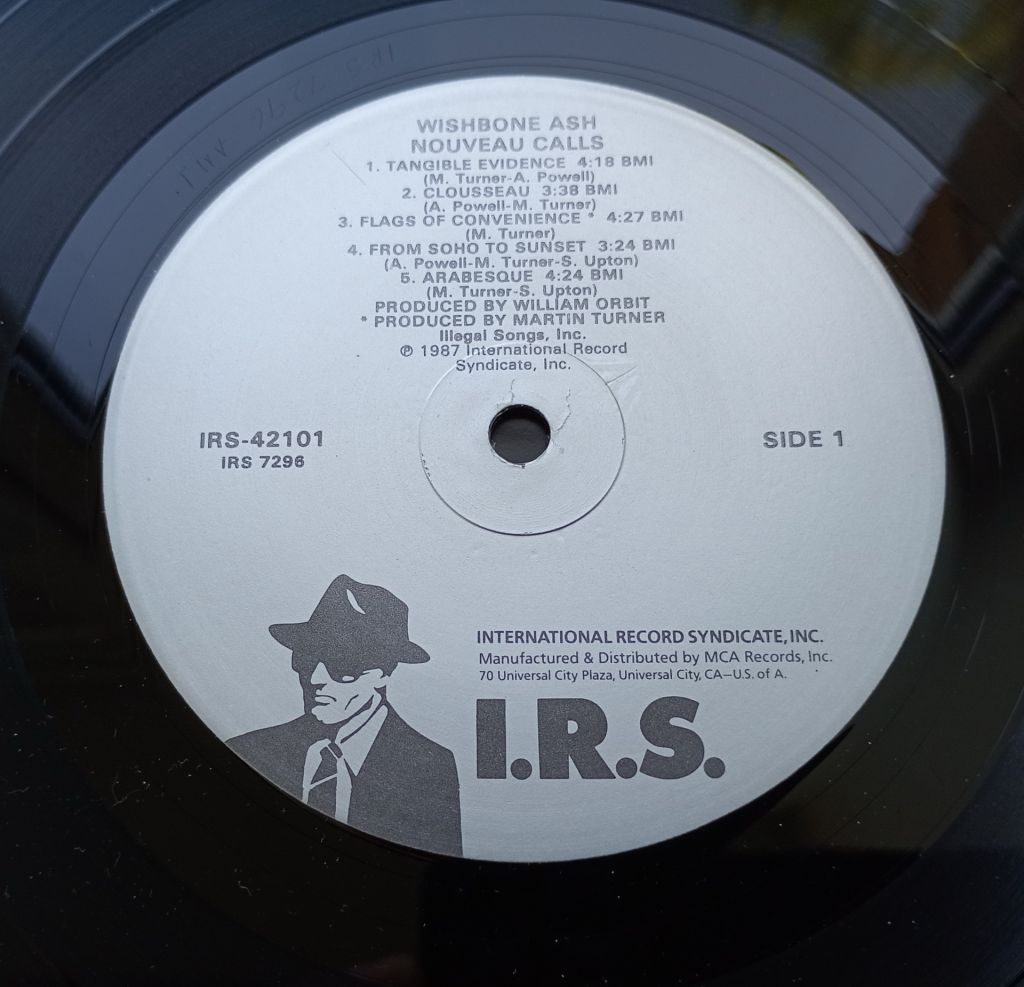 WISHBONE ASH Nouveau Calls LP  EX+/EX - фото фото фото 2