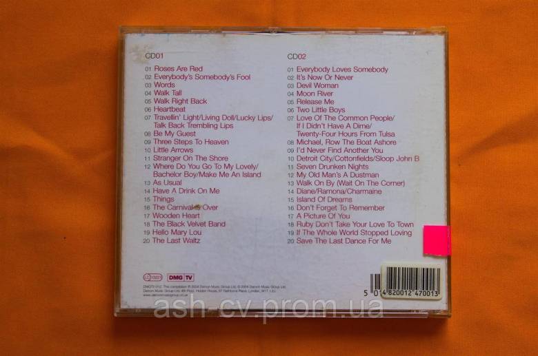 Музичний диск CD. Фостер і Allen - Sing The Sixties (2cd) - фото фото фото 2