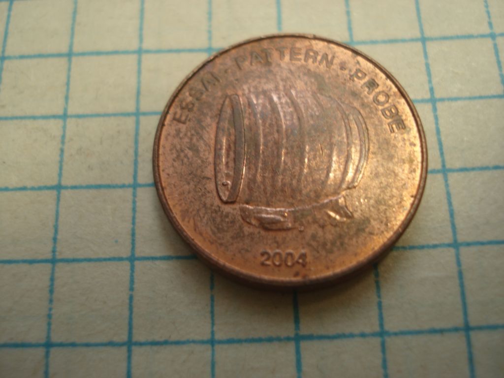 1цент 2004 Чорногорія, европроба - фото фото фото 0