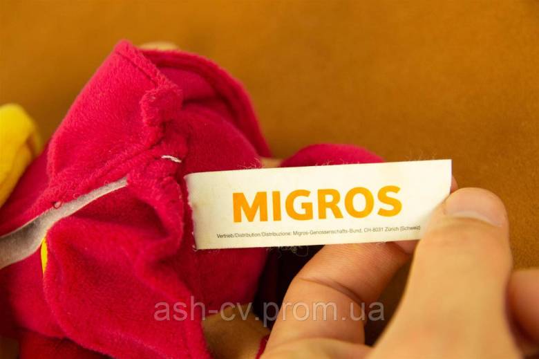М&amp;#039;яка іграшка Червона MIGROS - фото фото фото 2