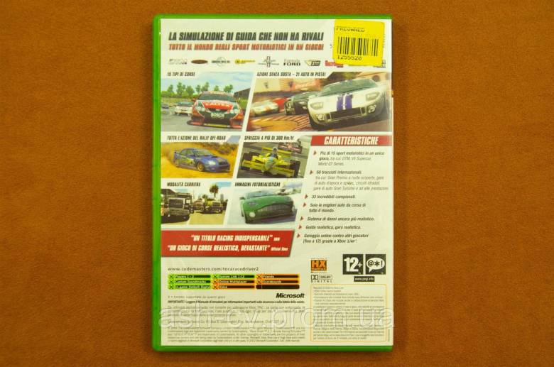Диск XBOX - TOCA Race Driver 2 - фото фото фото 1