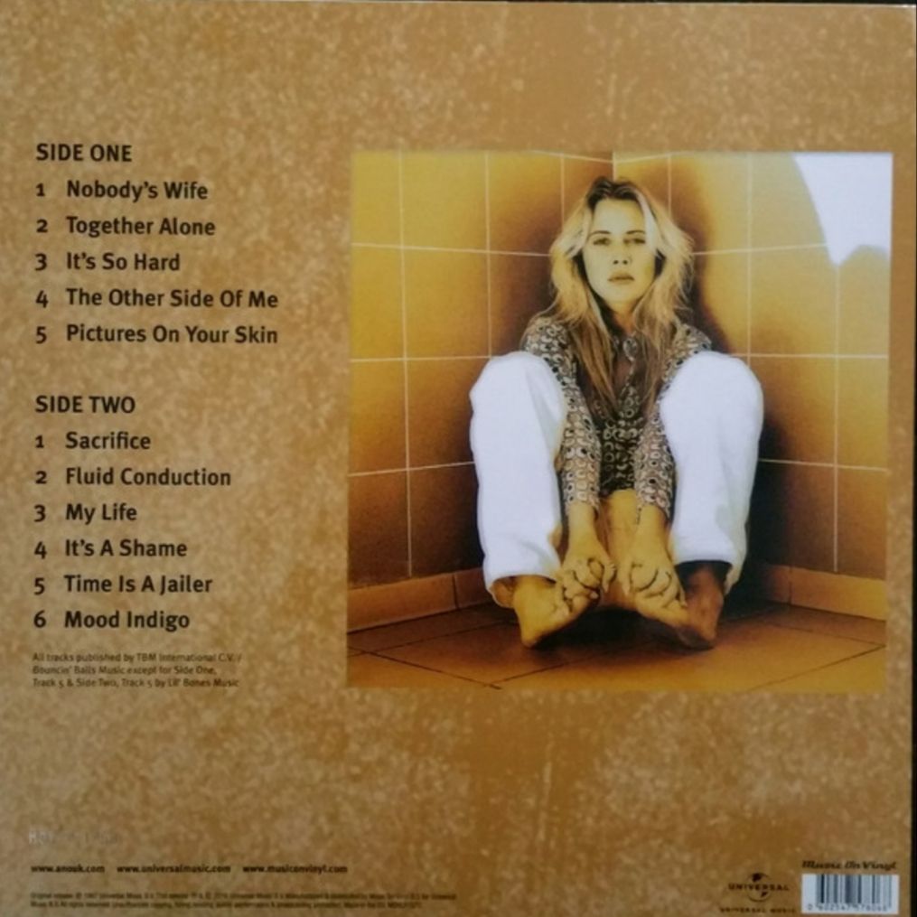 Anouk - Together Alone - 1997.  (LP). 12. VIinyl. Пластинка. Europe. S/S - фото фото фото 1