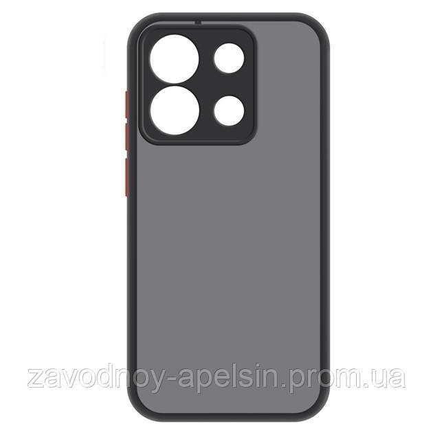 Xiaomi Redmi Note 13 Pro 4G Чехол матовый Защита камеры (TPU+PC) - фото фото фото 0