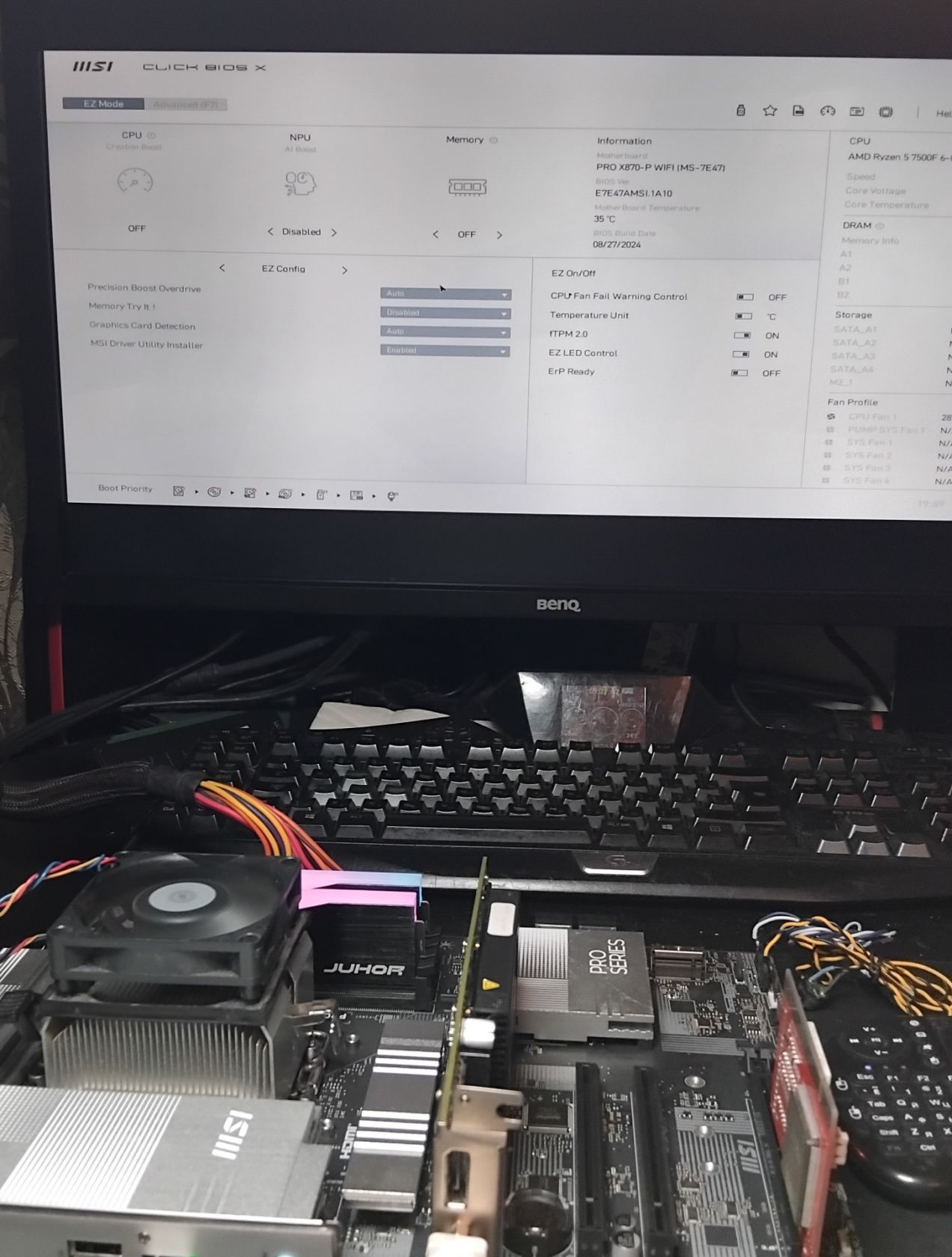 Мать AM5, MSI PRO X870-P WIFI. Amd X870 - фото фото фото 2