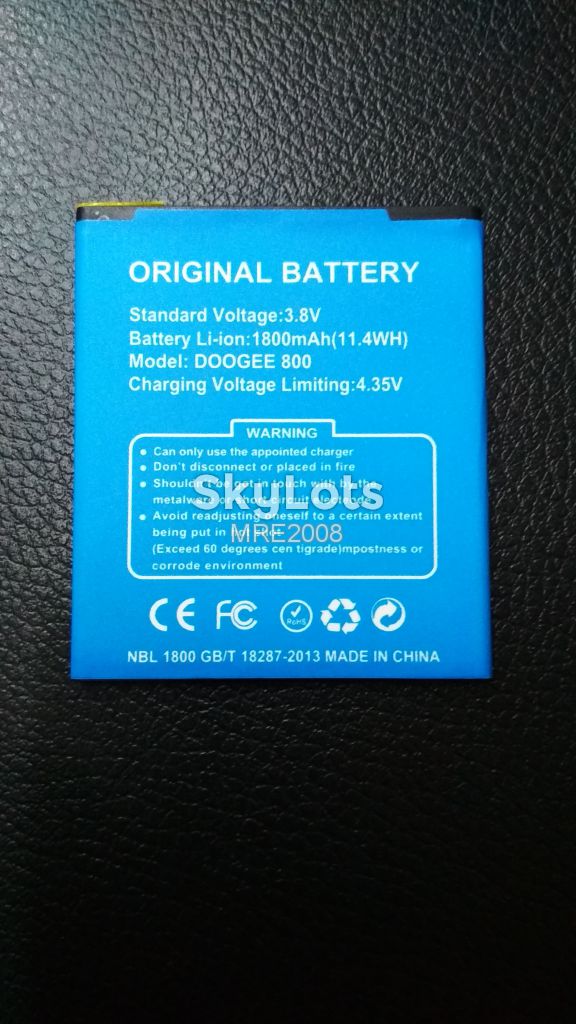 АКБ Doogee 800 / B-DG800 1800 mAh Original - фото фото фото 0