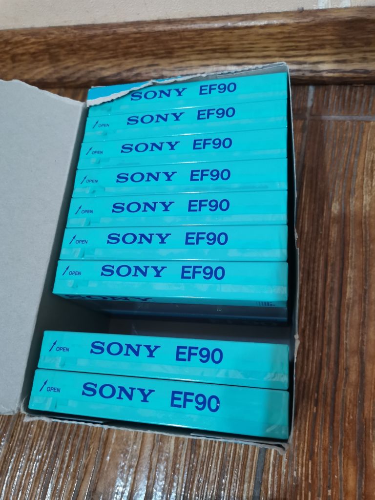 Аудио кассета Sony EF90 - фото фото фото 1