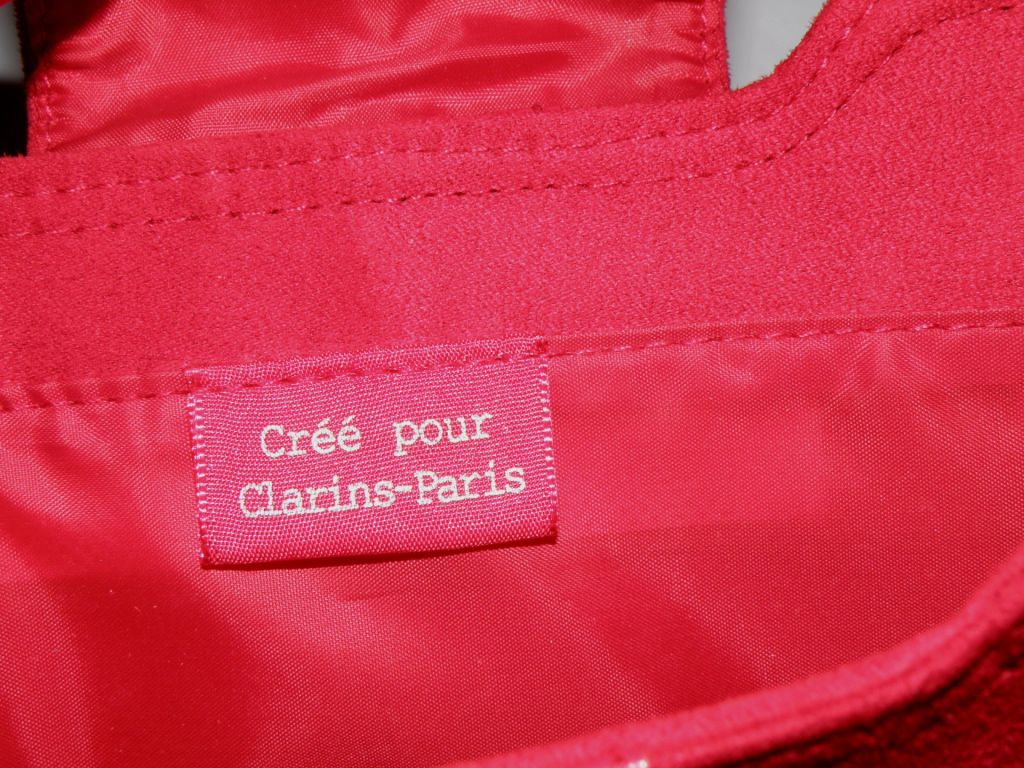 Сумка червона Clarins Paris - фото фото фото 7