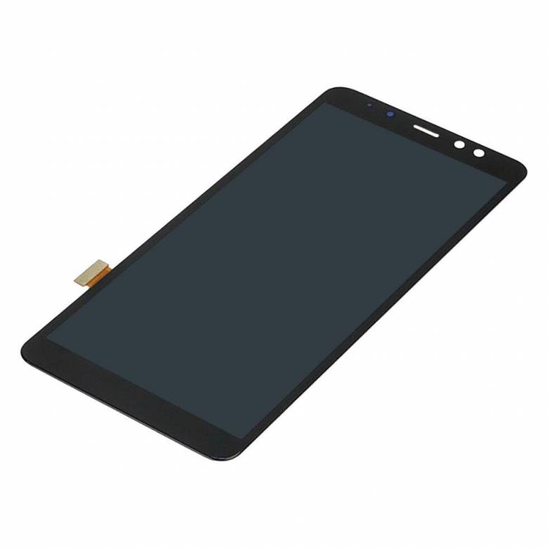 Дисплей Samsung A730F Galaxy A8 Plus 2018 OLED (Small LCD) черный - фото фото фото 1
