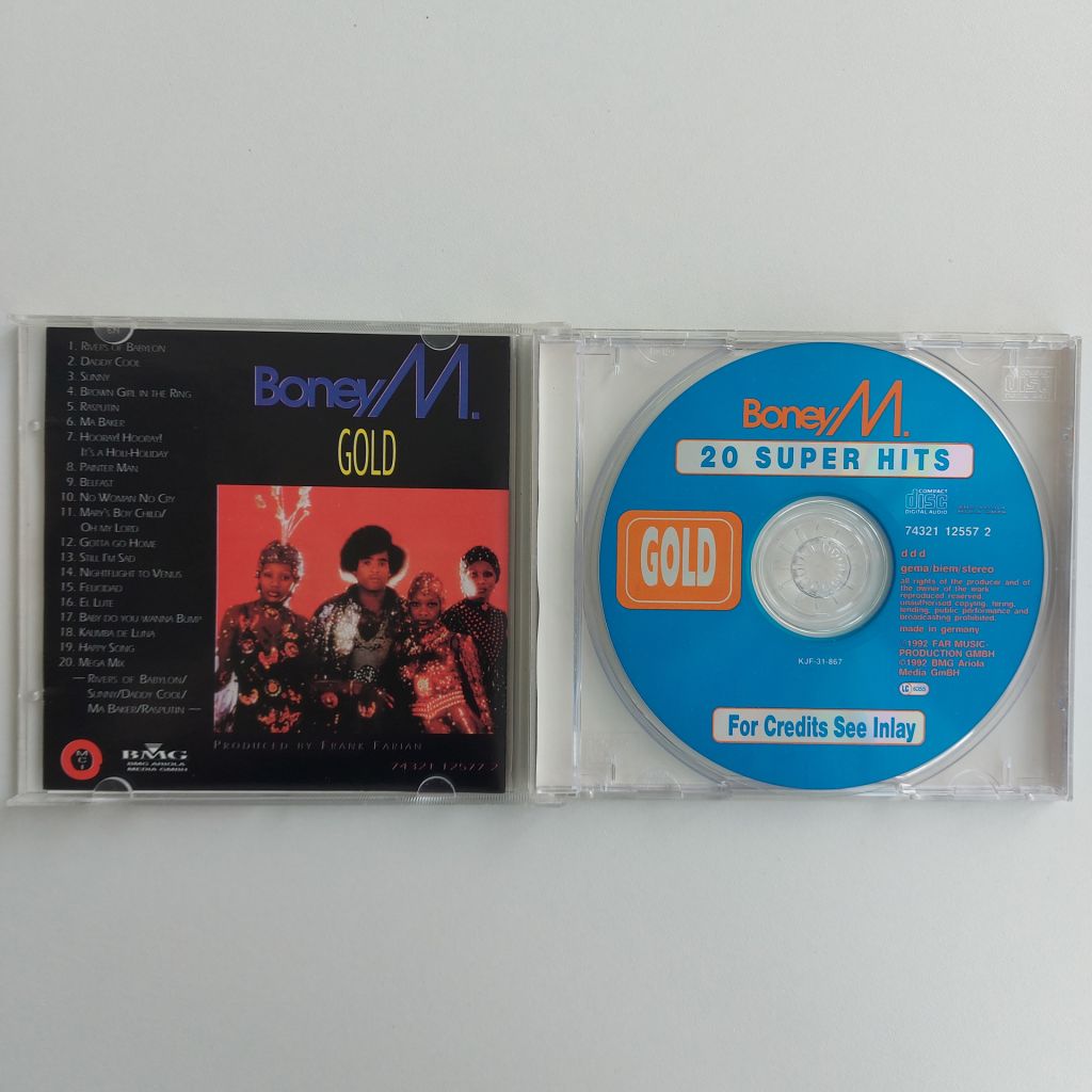 Аудіо CD. Boney M. – Gold - 20 Super Hits - фото фото фото 2