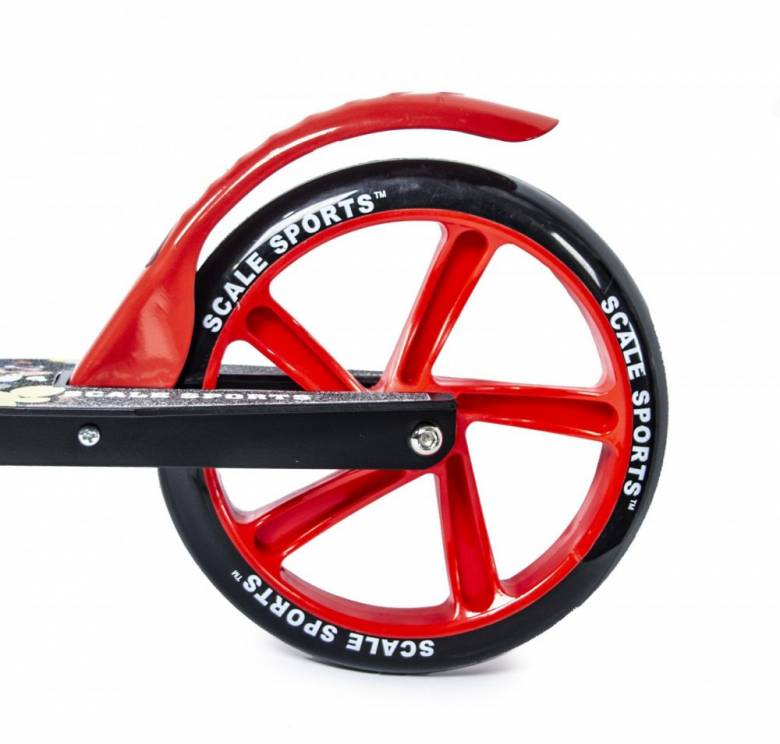 Самокат Scale Sports SS-15 двухколесный 200 мм Red (SS-15 Red) - фото фото фото 4