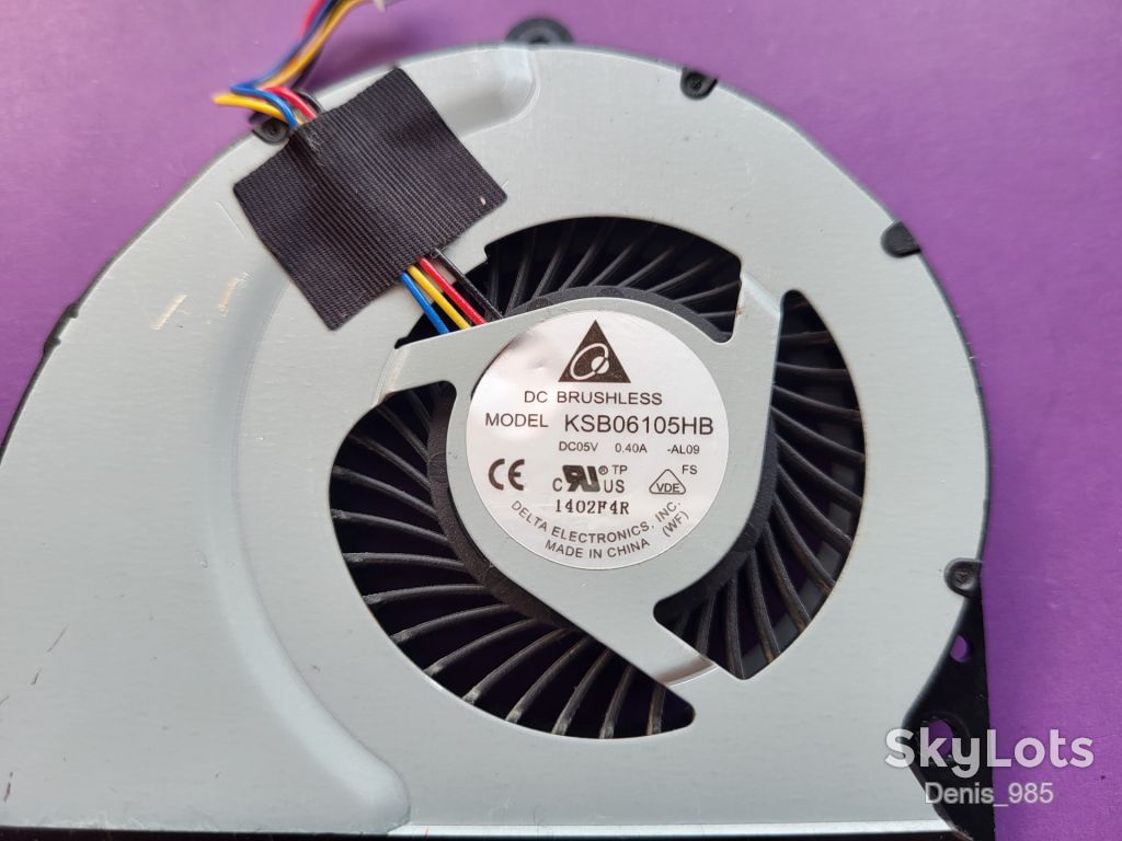 Вентилятор для ноутбука Asus K53E, KSB06105HB - фото фото фото 2