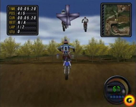 Игра на Nintendo Gamecube "Jeremy McGrath Supercross World"      (PAL) - фото фото фото 5