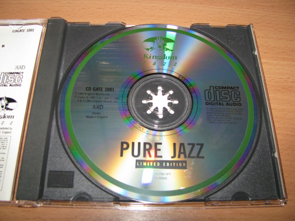 PURE JAZZ - Limited Edition  (1990 Kingdom Rec, NIMBUS UK) - фото фото фото 2