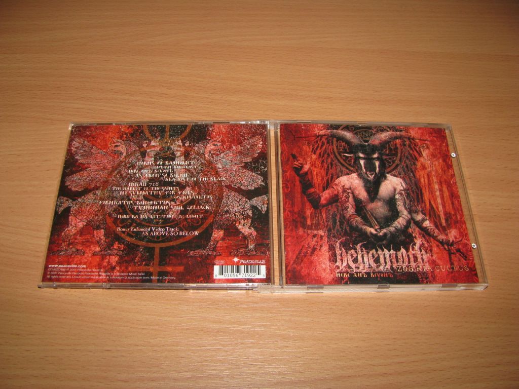 BEHEMOTH - Zos Kia Cultus  (2007 Peaceville) - фото фото фото 0