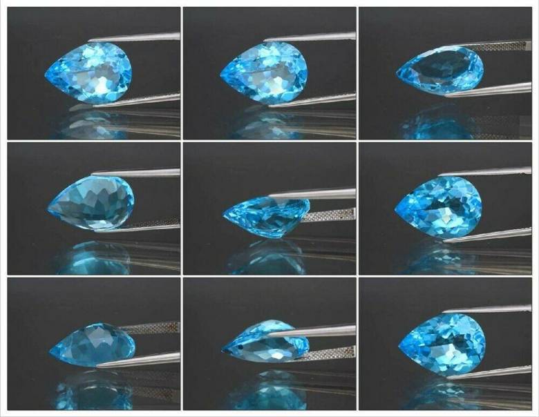 Натуральный топаз 13.11ct   18.2x13mm - фото фото фото 1