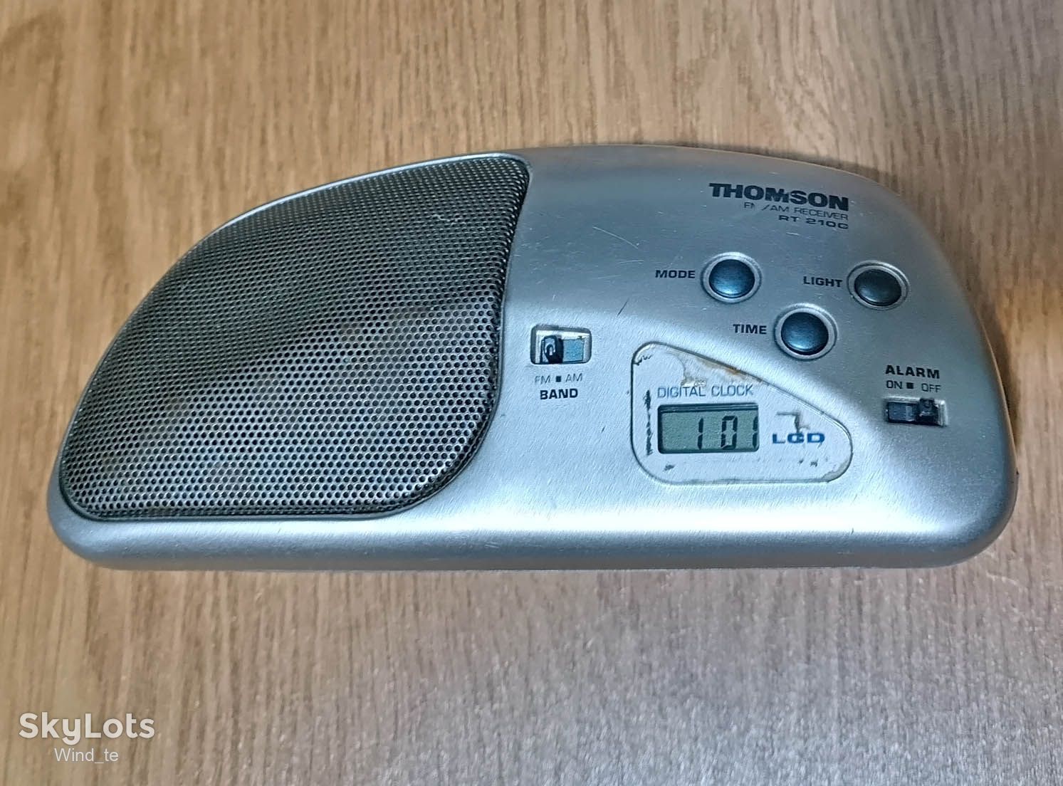 Портативне радіо - годинник Thomson RT 210G  (FM/AM, будильник) автономне - фото фото фото 1