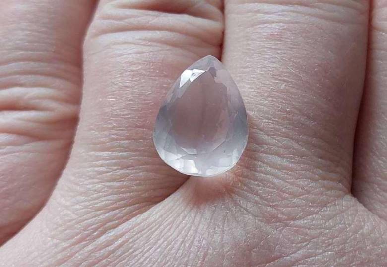 Розовый  кварц  8.15 CT - фото фото фото 6