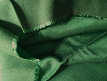 Ткань зеленый травяной цвет, как атлас, For Hand Made, рукоделия, поделок - фото фото фото 5