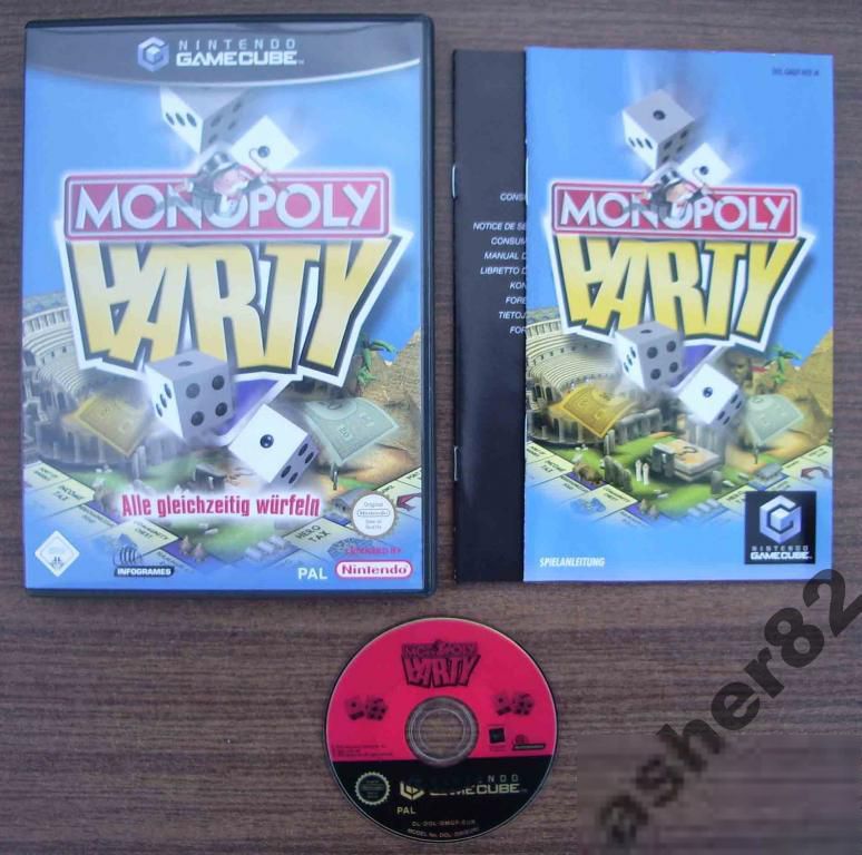 Игра на Nintendo Gamecube "Monopoly Party"      (PAL) - фото фото фото 0