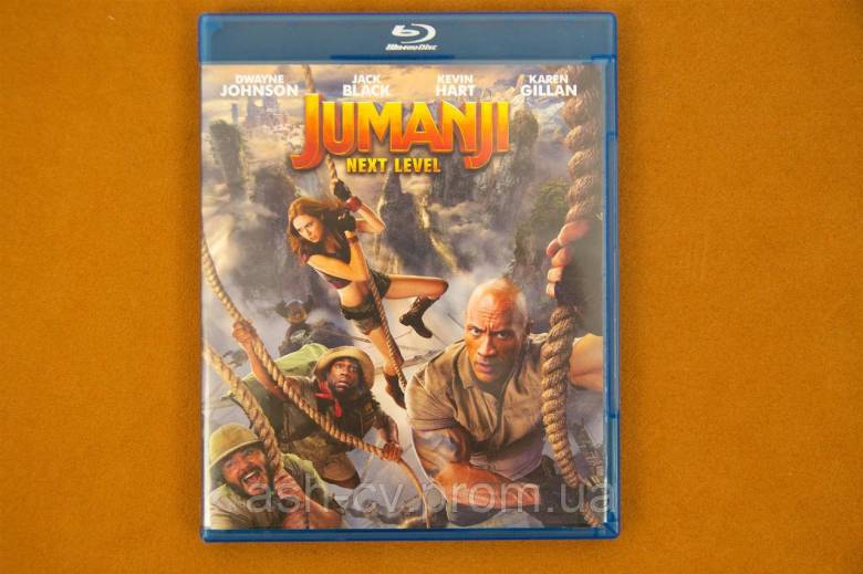 Диск, Blu-Ray, Jumanji, Next Level - фото фото фото 1