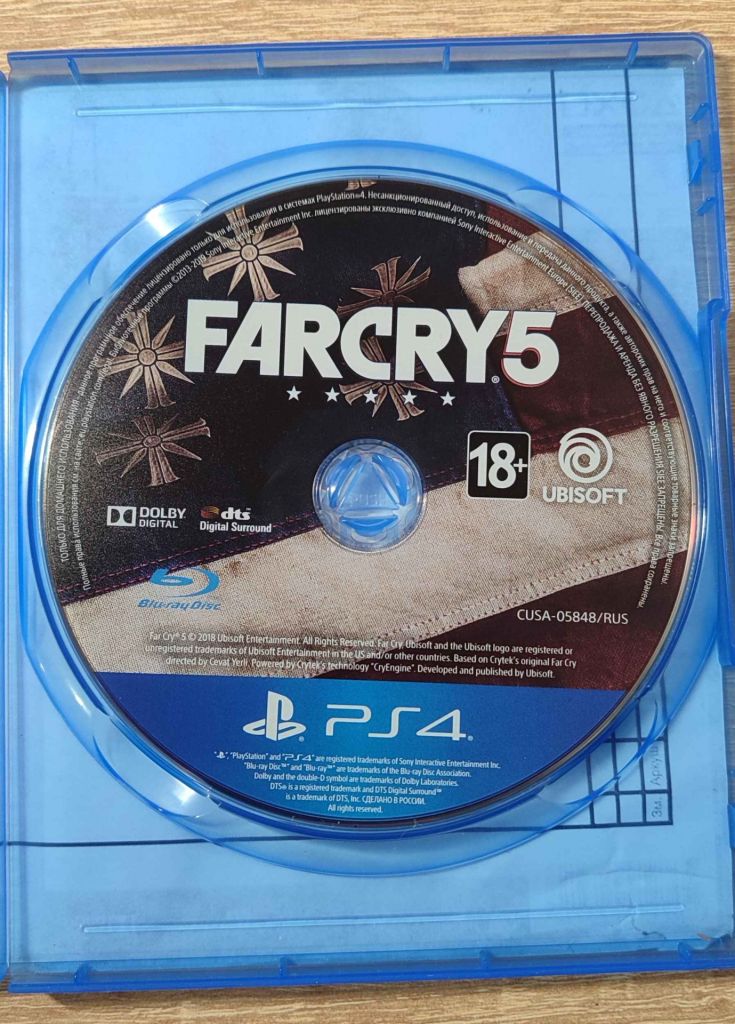 Far Cry 5 PS4 Playstation 4 б/у Английский - фото фото фото 2