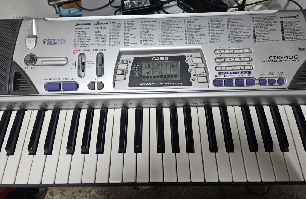 Синтезатор Casio CTK-496 - фото фото фото 2