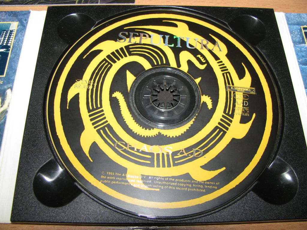 SEPULTURA - Chaos A.D  (1993 Roadrunner DiGI,1st press) - фото фото фото 3