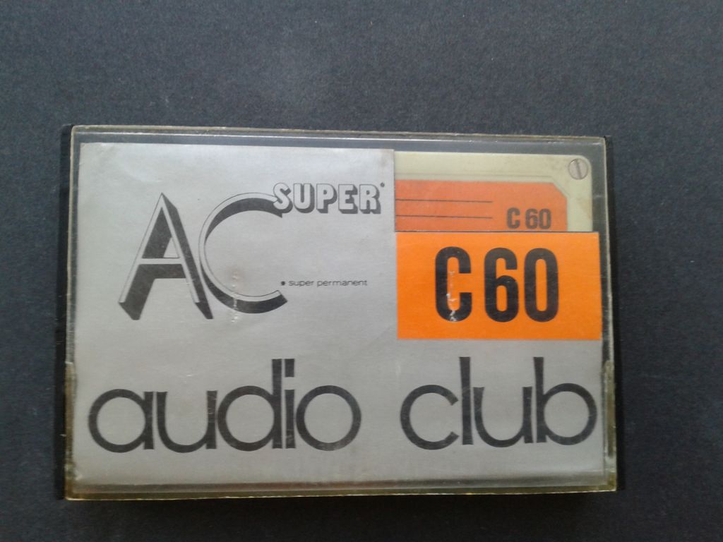 Аудиокассета Audio Club C60 - фото фото фото 0