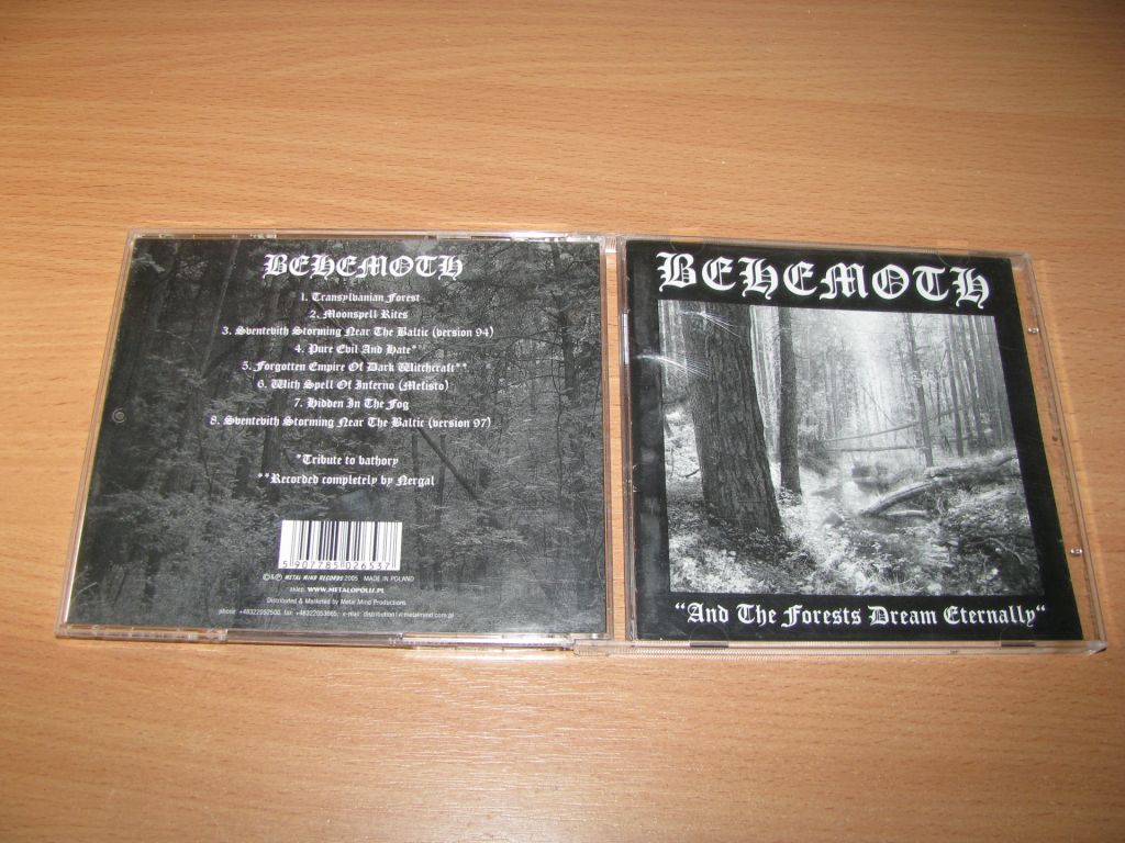 BEHEMOTH - And The Forests Dream Eternally  (2005 Metal Mind) - фото фото фото 0